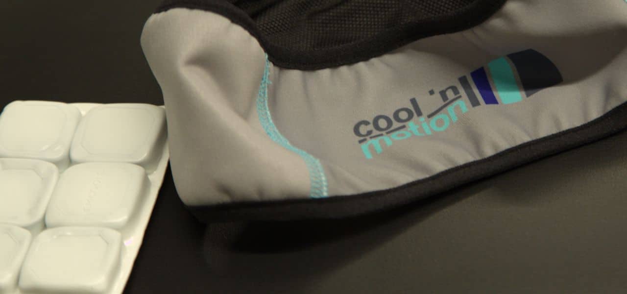Kühlen während des Sports mit coolinmotion - Das Sportstirnband mit Kühlung